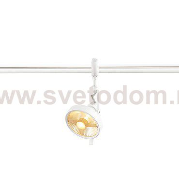 SLV 184621 YOKI ES111 Spot f?r EASYTEC II, weiss, GU10, max. 75W, inkl. Decoring