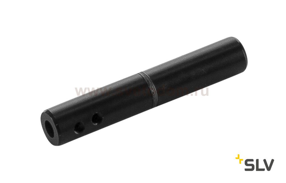 186360 SLV TENSEO, коннектор изолирующий для тросика, 2 шт., черный