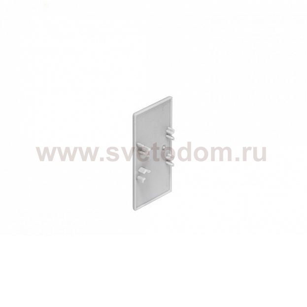 SLV 213361 Endkappen f?r LED WANDPROFIL up/down, silbergrau, 2 St?ck