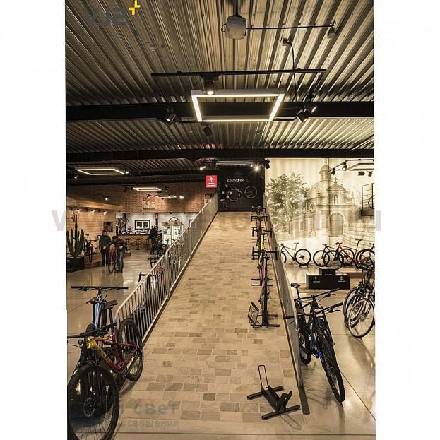 SLV 213464 GLENOS Profi-Profil 4970-100, mit Cover, alu eloxiert, 1m