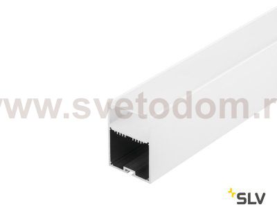 SLV 213471 GLENOS Profi-Profil 4970-200, mit Cover, mattweiss, 2m