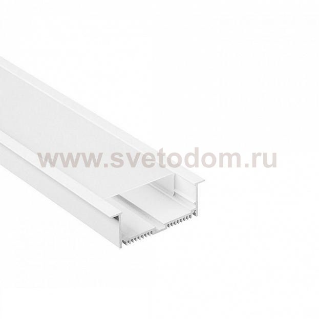 SLV 213501 GLENOS Profi-Einbau-Profil 8832-100 mit Cover, mattweiss, 1m