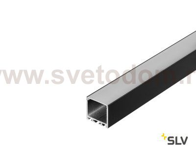 SLV 213620 GLENOS Profi-Profil 3030-200, mattschwarz, 2m
