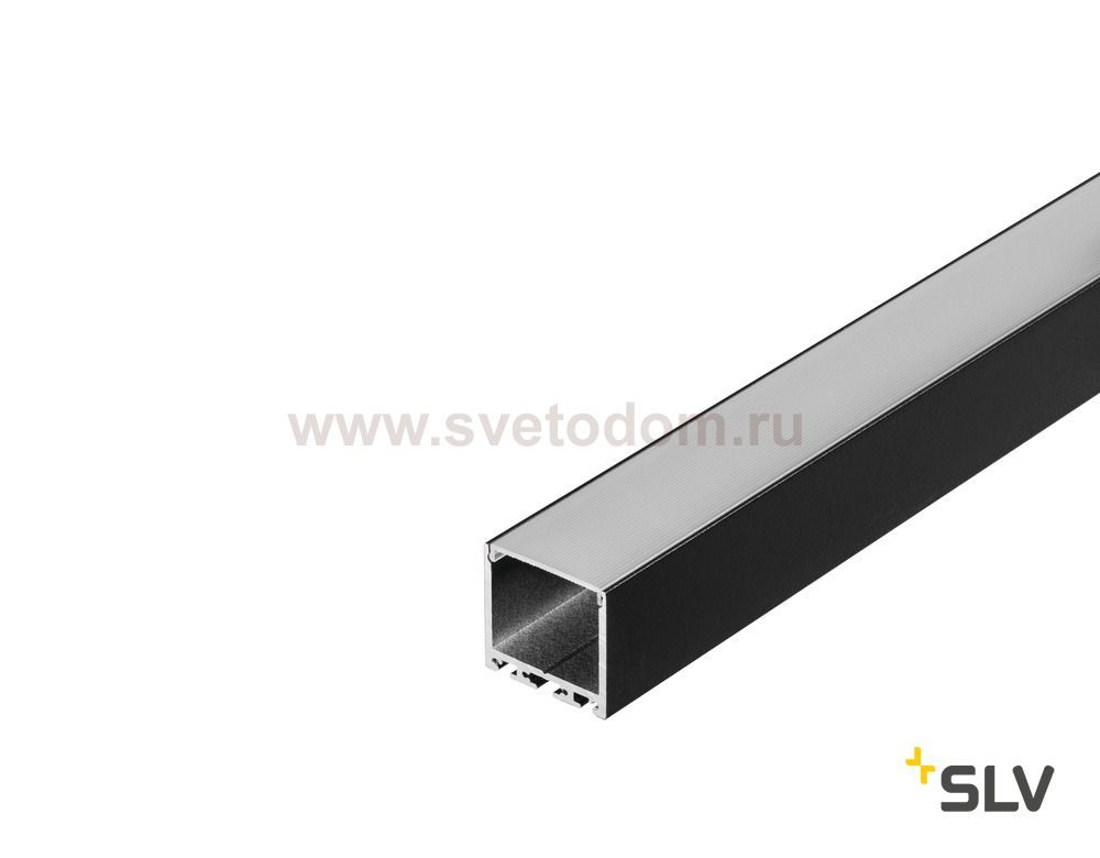 SLV 213630 GLENOS Profi-Profil 3030-300, mattschwarz, 3m