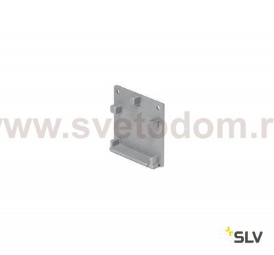 SLV 213654 GLENOS Endkappen Profi-Profil 3030, silber, 2 St?ck
