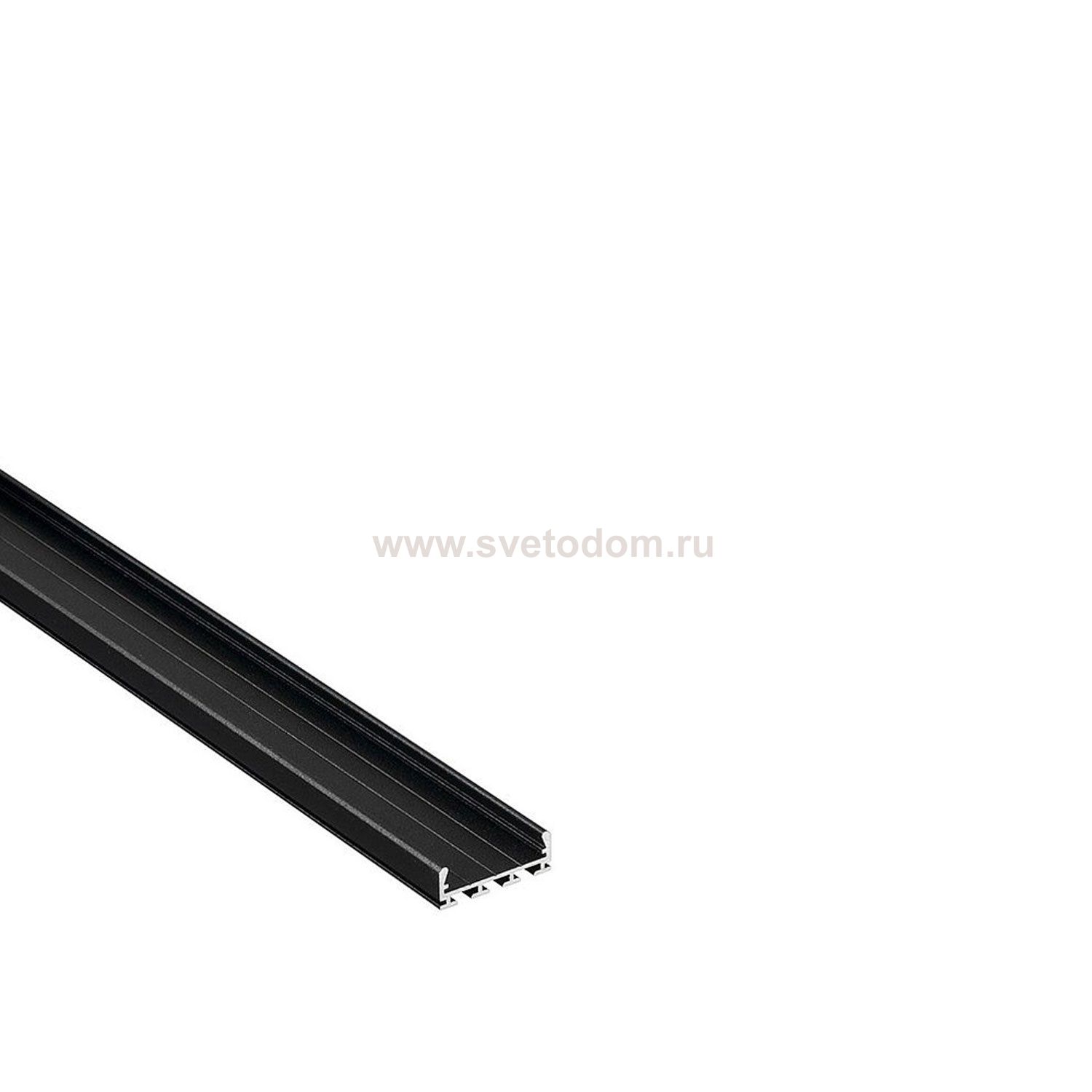 SLV 213700 GLENOS Profi-Profil 2609-100, mattschwarz, 1m