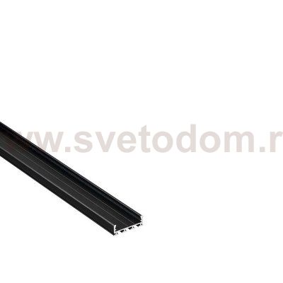 SLV 213700 GLENOS Profi-Profil 2609-100, mattschwarz, 1m