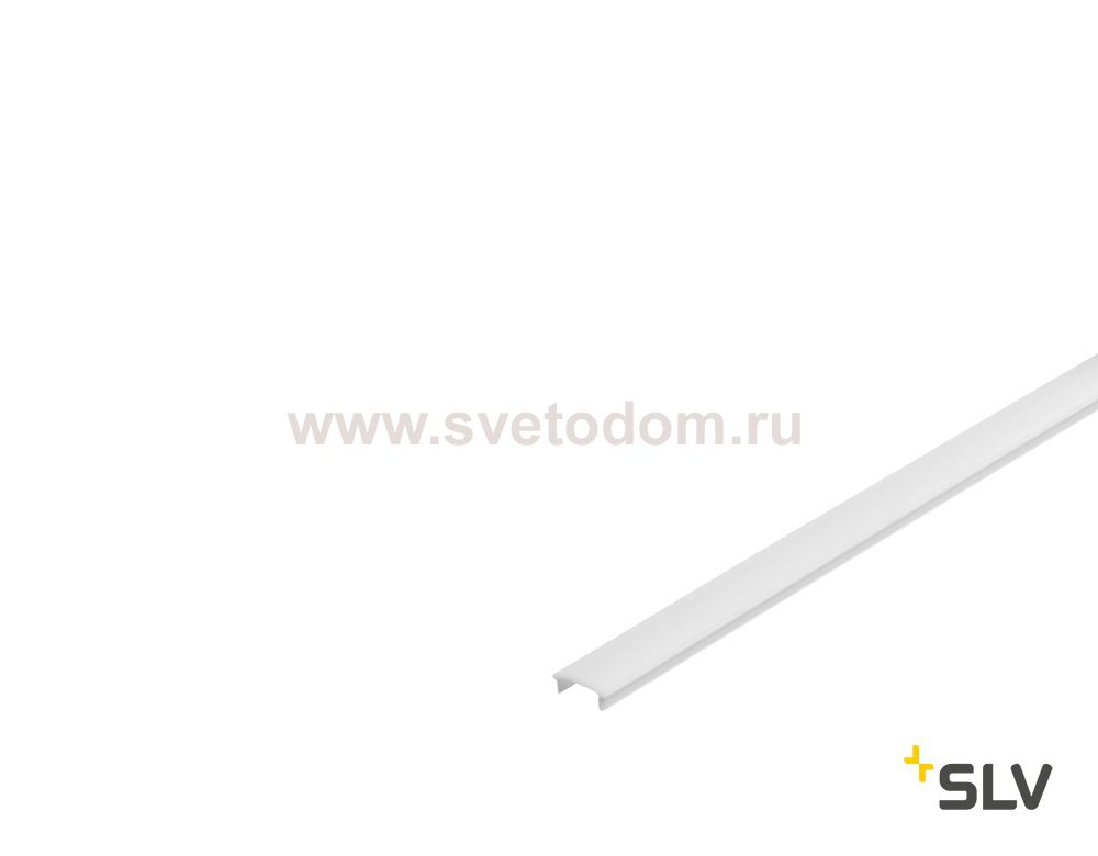 SLV 213821 GLENOS Acrylabdeckung f?r Linear-Profil 1809, 2508, 2720 , 1m