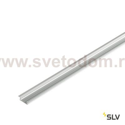 SLV 213862 GLENOS Linear-Einbau-Profil, 2508-200, alu eloxiert, 2m