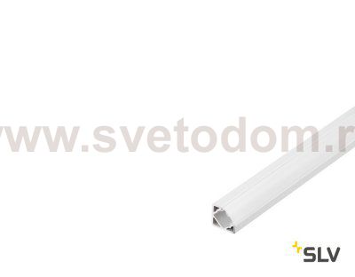 SLV 213911 GLENOS Eck-Profil 2720-200, mattweiss, 2m