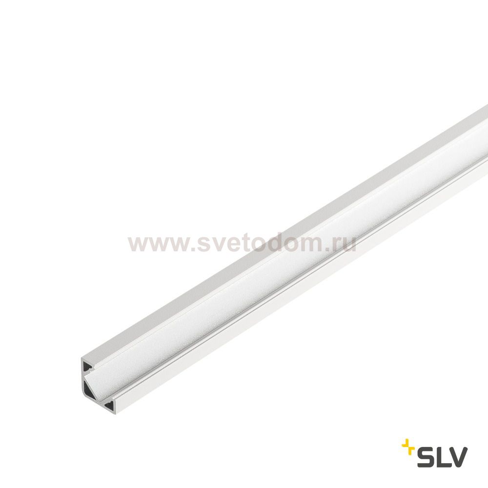 SLV 213911 GLENOS Eck-Profil 2720-200, mattweiss, 2m