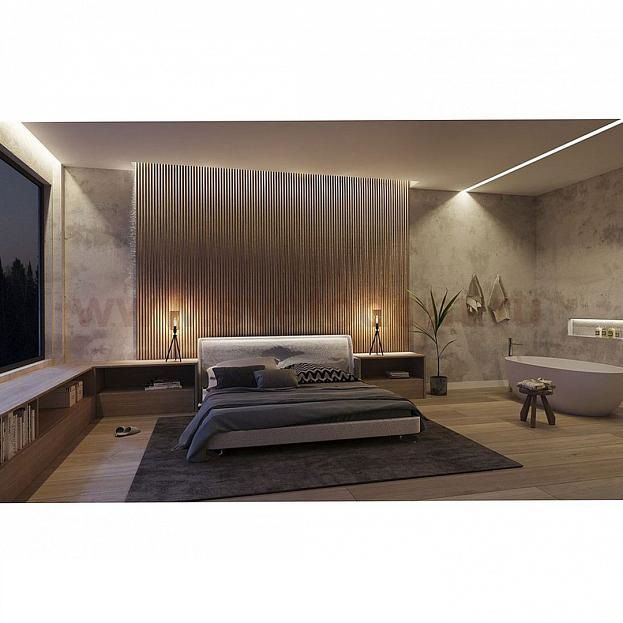 SLV 213944 GLENOS Linear-Profil 1107-100, alu eloxiert, 1m