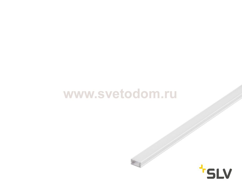 SLV 213951 GLENOS Linear-Profil 1107-200, mattweiss, 2m