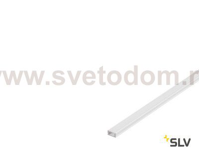 SLV 213951 GLENOS Linear-Profil 1107-200, mattweiss, 2m
