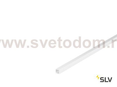 214101 SLV KENAI 1212 200 профиль накладной, для ленты 10Вт/м макс., 2 м, матированный
