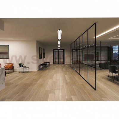 SLV 214420 GLENOS Industrial Profil Flat, mattschwarz, 2m