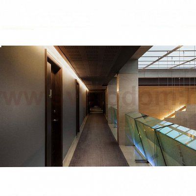 SLV 214421 GLENOS Industrial Profil Flat, mattweiss, 2m