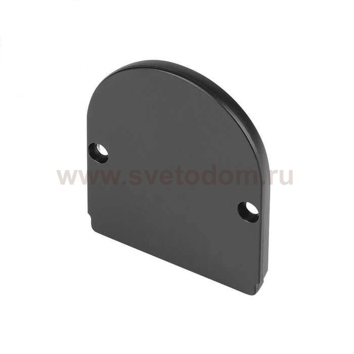SLV 214460 GLENOS Endkappe f?r Industrial Profil Dome, mattschwarz, 2 St?ck