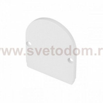 SLV 214461 GLENOS Endkappe f?r Industrial Profil Dome, mattweiss, 2 St?ck