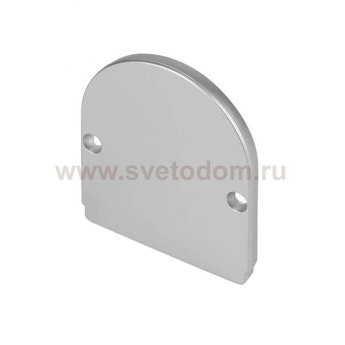 SLV 214464 GLENOS Endkappe f?r Industrial Profil Dome, silber, 2 St?ck