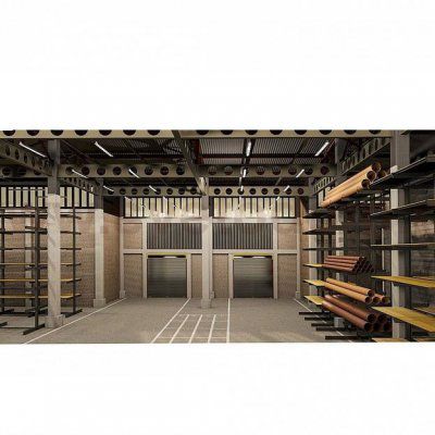 SLV 214464 GLENOS Endkappe f?r Industrial Profil Dome, silber, 2 St?ck