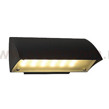 SLV 227050 NOVA LED WALL OUT Wandleuchte, schwarz, 7.9W, 3000K, IP44