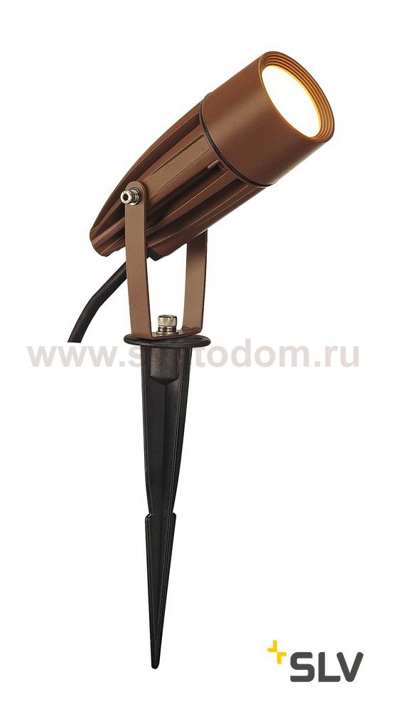 SLV 227507 TRUST SPIKE LED KOMPAKT, rostfarben, 230V, 3000K