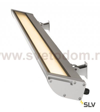 227744 SLV VANO WING LED 48 светильник IP65 c LED 48Вт, 3000К, 120°, 3340лм, серебристый