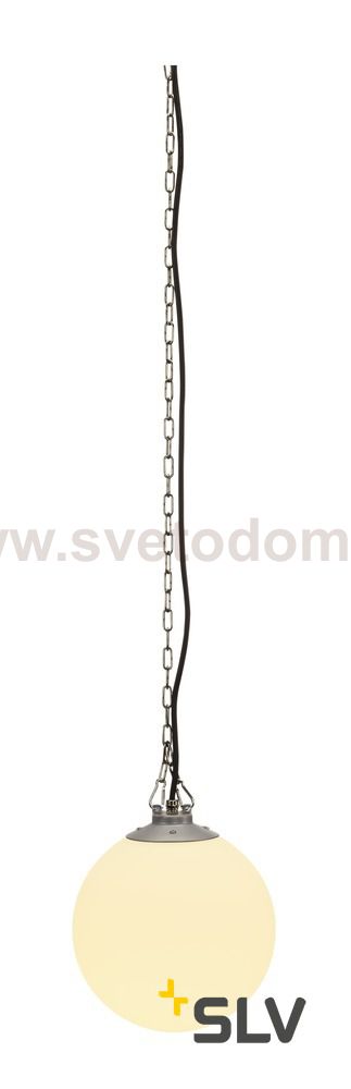 SLV 228050 ROTOBALL SWING 25 Pendel- leuchte, weiss, E27