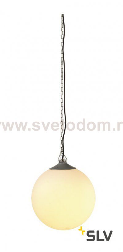 SLV 228051 ROTOBALL SWING 40 Pendel- leuchte, weiss, E27