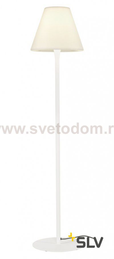 SLV 228961 ADEGAN Stehleuchte, weiss, E27 ESL, max. 24W, IP54