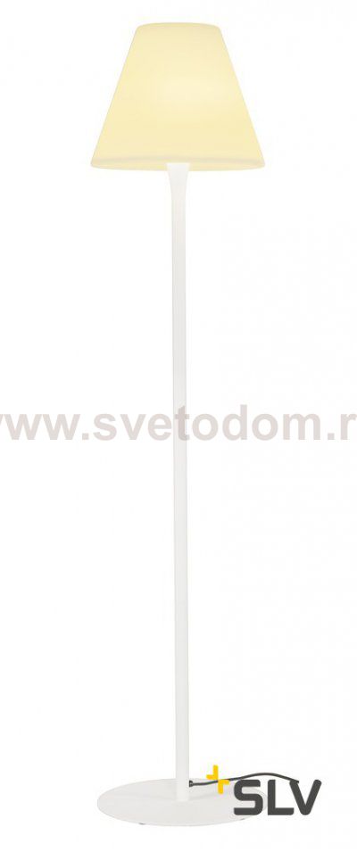 SLV 228961 ADEGAN Stehleuchte, weiss, E27 ESL, max. 24W, IP54