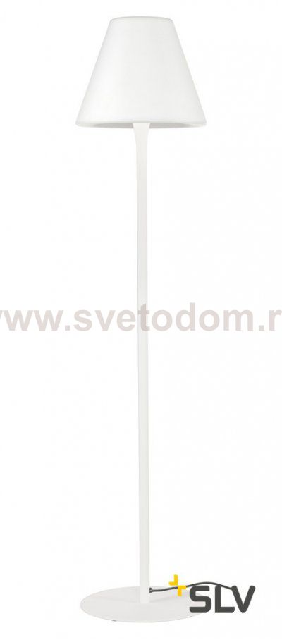 SLV 228961 ADEGAN Stehleuchte, weiss, E27 ESL, max. 24W, IP54