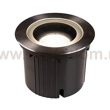 SLV 229312 DASAR 115 LED Bodeneinbau- strahler, Edelstahl 316, 3.8W, warmweiss, IP67