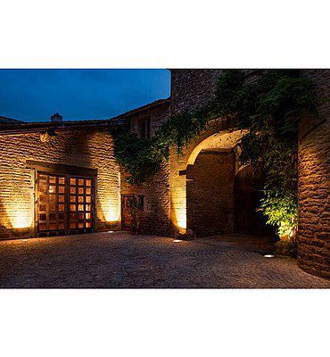 SLV 229312 DASAR 115 LED Bodeneinbau- strahler, Edelstahl 316, 3.8W, warmweiss, IP67