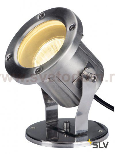 229741 SLV NAUTILUS QPAR51 S316 светильник IP55 для лампы GU10 35Вт макс., сталь