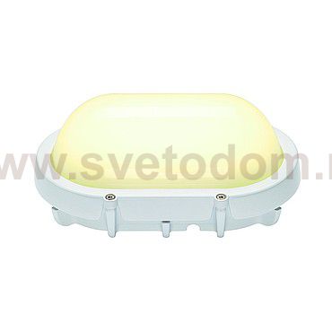 SLV 229921 TERANG Wand-und Deckenleuchte, oval, weiss, 8W LED, 3000K