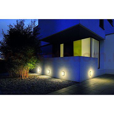 SLV 229921 TERANG Wand-und Deckenleuchte, oval, weiss, 8W LED, 3000K