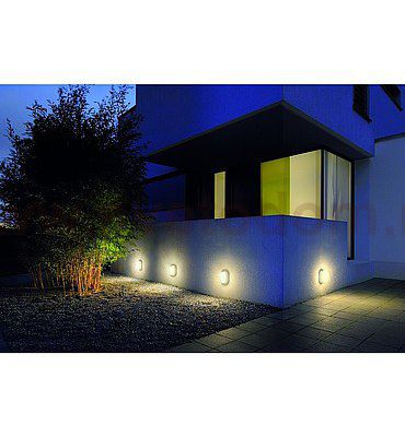 SLV 229925 TERANG Wand-und Deckenleuchte, oval, anthrazit, 8W LED, 3000K