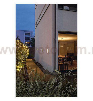 SLV 229947 TERANG 2 XL Wand- und Decken- leuchte, oval, rostfarben, 3000K, IP44