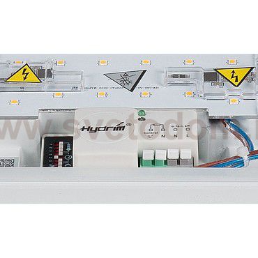 SLV 229954 TERANG 2 XL SENSOR, Wand- und Deckenleuchte, oval, silber- grau, 3000K, IP44