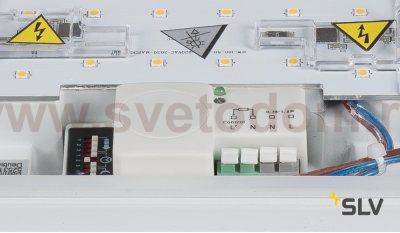 SLV 229955 TERANG 2 XL SENSOR, Wand- und Deckenleuchte, oval, anthrazit, 3000K, IP44