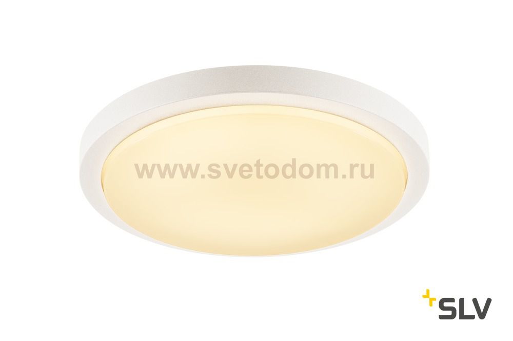 229971 SLV AINOS LED SENSOR светильник накладной IP44 с датчиком и LED 18Вт (20Вт), 3000К, 120°, 1430лм, белый