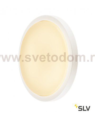 229971 SLV AINOS LED SENSOR светильник накладной IP44 с датчиком и LED 18Вт (20Вт), 3000К, 120°, 1430лм, белый