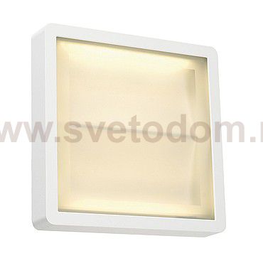 SLV 230891 INDIGLA WING Deckenleuchte, weiss, 2x36 SMD LED, 15W, 3000K, IP54
