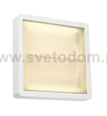 SLV 230891 INDIGLA WING Deckenleuchte, weiss, 2x36 SMD LED, 15W, 3000K, IP54