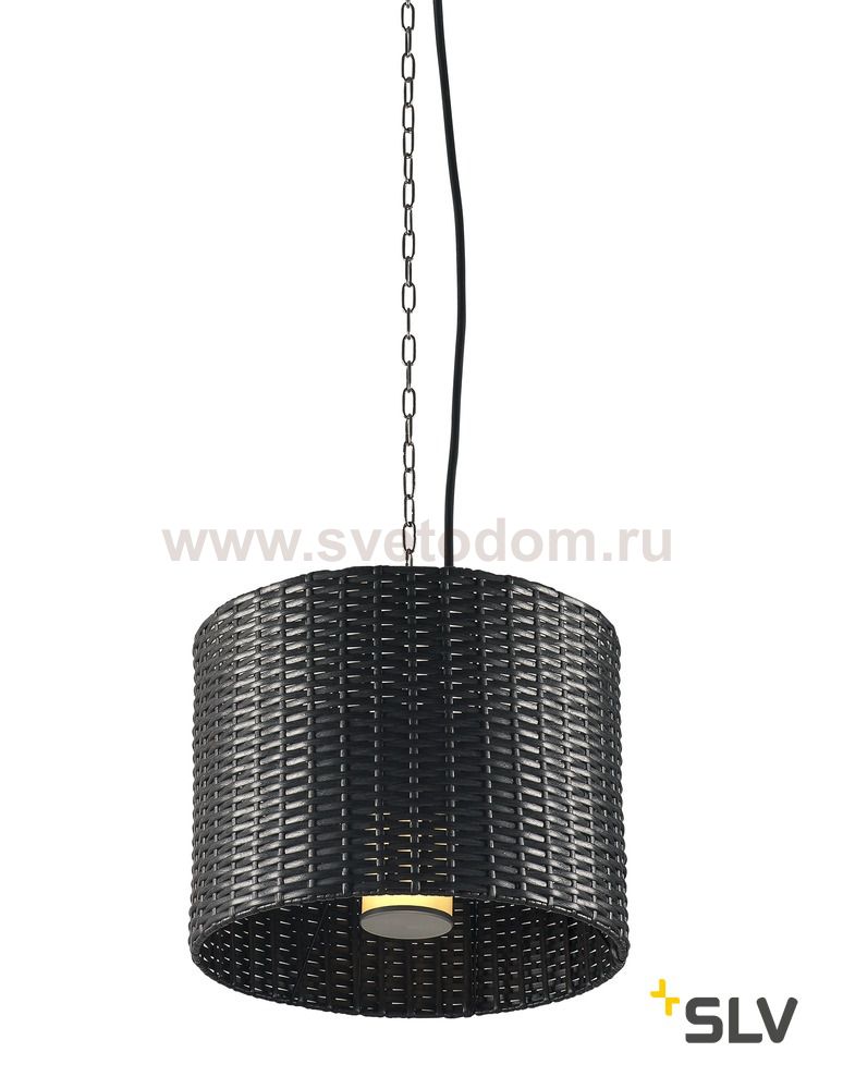 231245 SLV ADEGAN мАNILA PD светильник подвесной IP44 для лампы E27 24Вт макс., антрацит