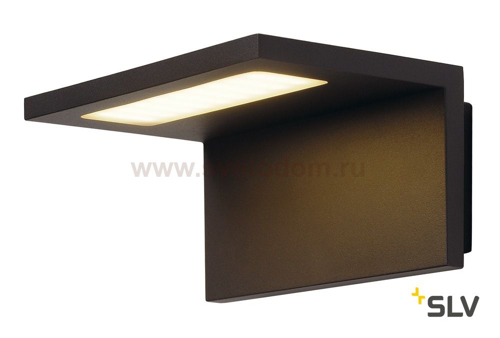 SLV 231355 ANGOLUX WALL Wandleuchte, anthrazit, 36 SMD LED, 3000K