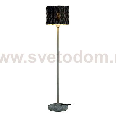 SLV 231395 ADEGAN MANILA SL Stehleuchte, PE Rattan anthrazit + SST 304 + Granit G654, E27, max. 24W