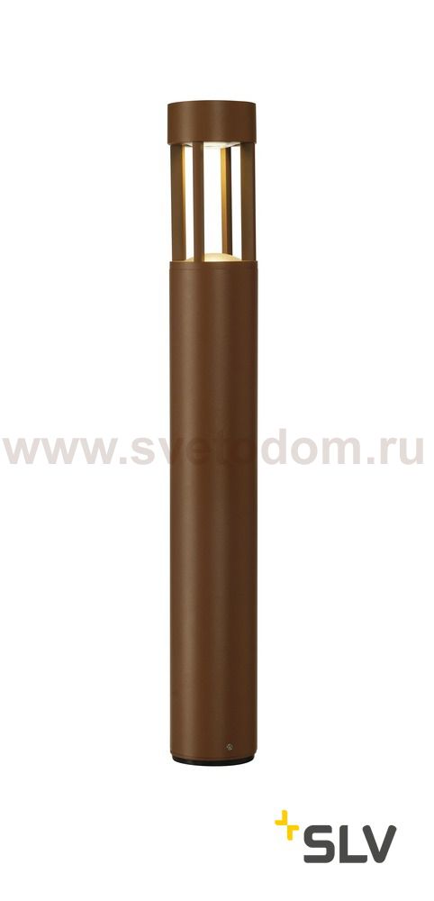 SLV 231457 SLOTS 65 Stehleuchte, rostfarben, 6,3 W LED warmweiss